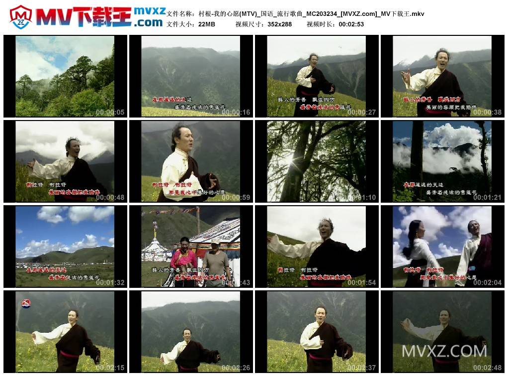 村根-我的心愿(MTV)_国语_流行歌曲_MC203234